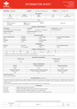 Stainless Steel - AISI 302